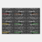 Modern Kwanzaa Inpakpapier Vel (Voorkant)