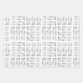 Modern Kwanzaa Inpakpapier Vel (Voorkant)