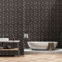 Modern Labyrinth (Metaal) Luxe Behang