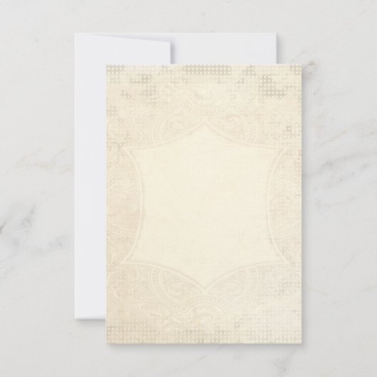 Modern  Lace Tea Sined Hydrangea n Rozen (Achterkant)