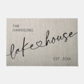 Modern Lake House Doormat Deurmat (Voorkant)