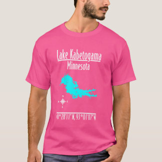Modern Lake Kabetogama - Minnesota T-shirt