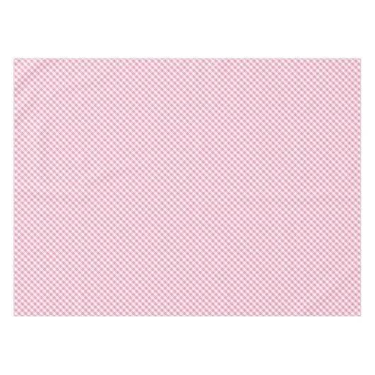Modern land Gingham Small Check Pattern Tafelkleed (Voorkant (Horizontaal))