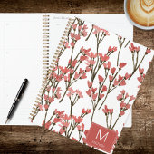 Modern Landelijk Bloemmotief  Planner