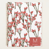 Modern Landelijk Bloemmotief  Planner (Voorkant)