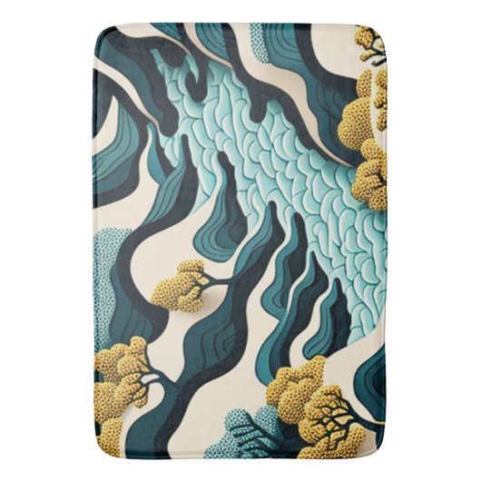 Modern Landscape Badmat (Voorkant Verticaal)