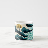 Modern Landscape Espresso Kop (Voorkant)