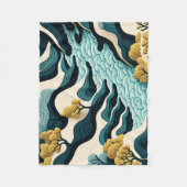 Modern Landscape Fleece Deken (Voorkant)