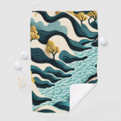 Modern Landscape Golfhanddoek (Insitu)