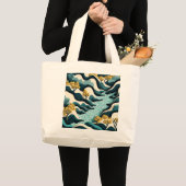 Modern Landscape Grote Tote Bag (Voorkant (product))
