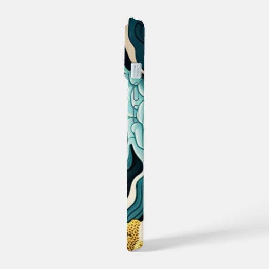 Modern Landscape iPhone 15 Case (Linkerkant)