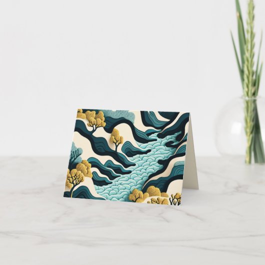 Modern Landscape Kaart (Voorkant)