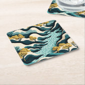 Modern Landscape Kartonnen Onderzetters (Schuin)