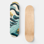 Modern Landscape Persoonlijk Skateboard (Voorkant)