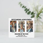 Modern Landscape Photo Briefkaart Bewerkbare Sjabl (Staand voorkant)