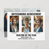 Modern Landscape Photo Briefkaart Bewerkbare Sjabl (Voorkant / Achterkant)