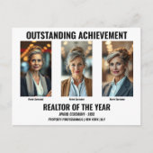 Modern Landscape Photo Briefkaart Bewerkbare Sjabl (Voorkant)