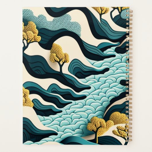 Modern Landscape Planner (Achterkant)