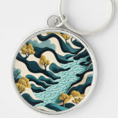 Modern Landscape Sleutelhanger (Voorkant)