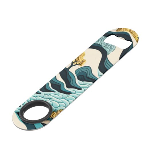 Modern Landscape Speed Flessenopener (Voorkant Gekanteld)