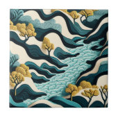 Modern Landscape Tegeltje (Voorkant)