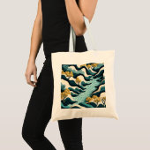 Modern Landscape Tote Bag (Voorkant (product))