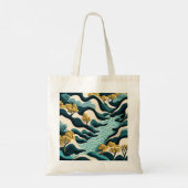 Modern Landscape Tote Bag (Achterkant)