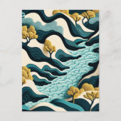 Modern Landscape Uitnodiging Briefkaart (Voorkant)