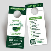 Modern Landscaping Lawn Mowing Marketing Deurhanger