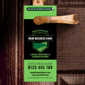 Modern Landscaping Lawn Mowing Marketing Deurhanger
