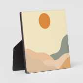 Modern landschap fotoplaat (Voorkant)