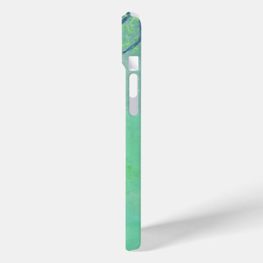 Modern Landschap Vogel en Bomen Case-Mate iPhone Case (Achterkant / Links)