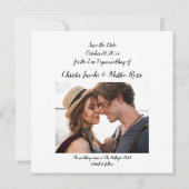 Modern Las Vegas Save the Date (Achterkant)