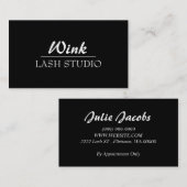 Modern Lash Extensions Lashes Beauty Salon Visitekaartje (Voorkant / Achterkant)