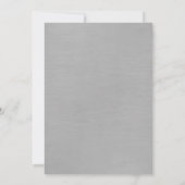 Modern Laurel Wreath Pattern Baby shower Kaart (Achterkant)