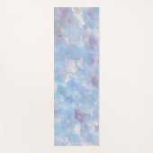 Modern Lavender Grey Dream Waterverf Yoga Mat (Voorkant)
