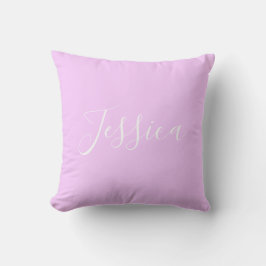 Modern Lavender Monogram Kussen
