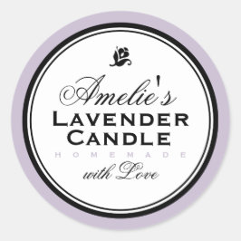 MODERN LAVENDER | PERSOONLIJKE STICKER