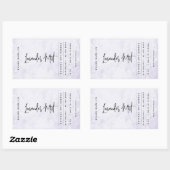 Modern Lavender Rustic Label (Vel)