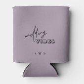 Modern Lavender Wedding Vibes Koelbox Blikjeskoeler (Voorkant)