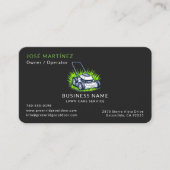 Modern Lawn Care and Service Black Green Visitekaartje (Voorkant)