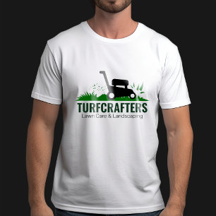 Modern Lawn Care Landscaping Maaiservice T-shirt