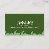 Modern Lawn Services Green Grass Visitekaartje (Voorkant)