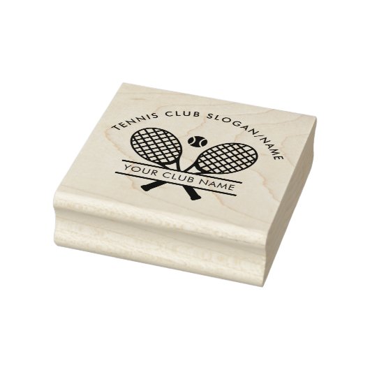 Modern Lawn Tennis Club Naam Team Kantoor Rubberstempel (Stempel)