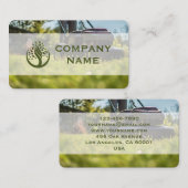 Modern Lawyer Business Card Visitekaartje (Voorkant / Achterkant)