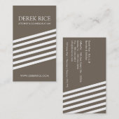 Modern Lawyer Visitekaartjes (Voorkant / Achterkant)