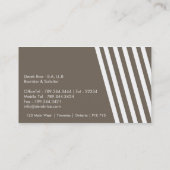 Modern Lawyer Visitekaartjes (Achterkant)