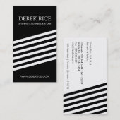 Modern Lawyer Visitekaartjes (Voorkant / Achterkant)