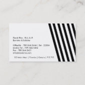 Modern Lawyer Visitekaartjes (Achterkant)