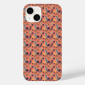 Modern Leaf Pattern Case-Mate iPhone Case (Achterkant)